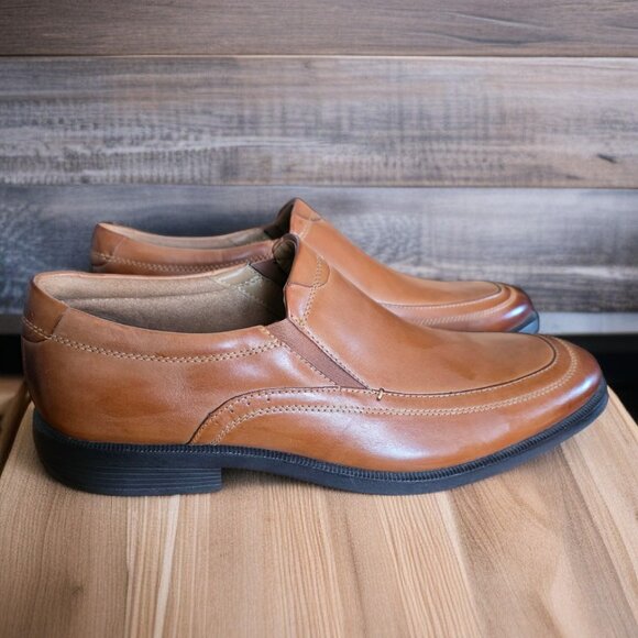 NWOT NUNN BUSH (11) Dylan Brown/Cognac Dress Loafers for Men main image 6